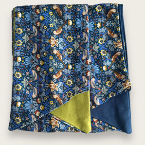 Strawberry theif Liberty Silk Hair Wrap