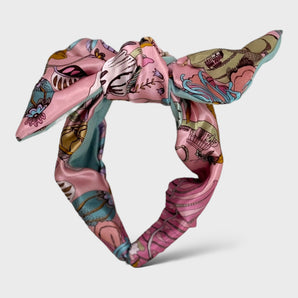 Fantasy land Liberty Silk Bow Hairband