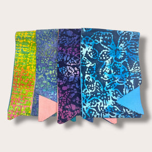 Batik Four Bundle Fabric Hair Wraps