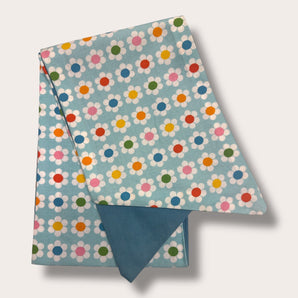 Retro Daisy Fabric Hair Wrap