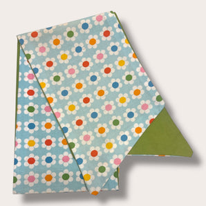 Retro Daisy Fabric Hair Wrap