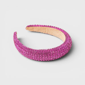 Pink Diamanté Crystal Headband