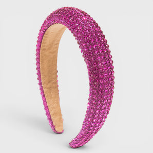 Pink Diamanté Crystal Headband