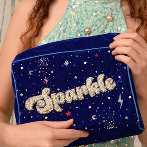 SPARKLE LARGE POUCH