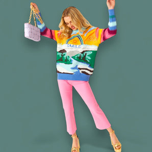 Smile Design Cashmere and Banana Peel Jumper