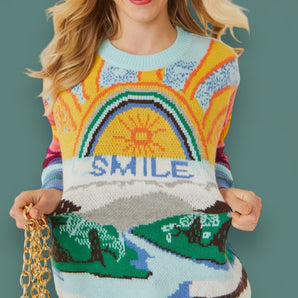 Smile Design Cashmere and Banana Peel Jumper