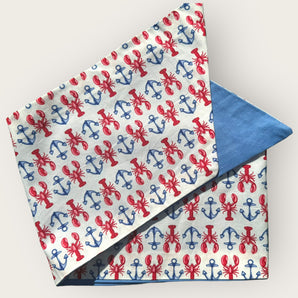 Lobster Fabric Hair Wrap