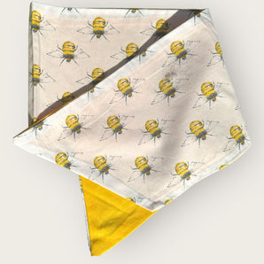 Bees Fabric Hair Wrap