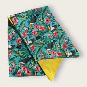 Tropicana Fabric Hair Wrap