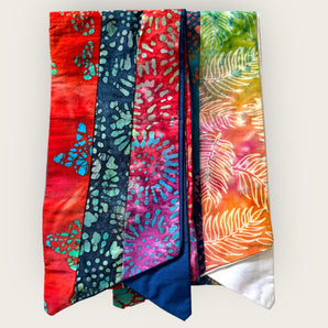 Batik Twee Bundels Stoffen Haarwraps