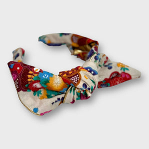 Bethany Fabric Bow Headband