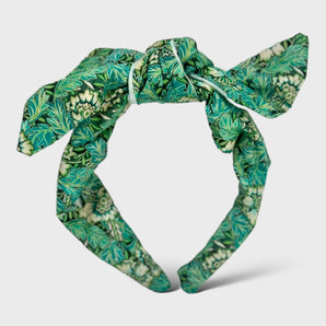 Zanda William Morris Fabric Bow Headband