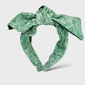 Sienna William Morris Fabric Bow Headband