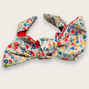 Dotty Fabric Bow Hairband
