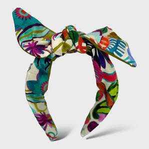 liberty Cotton Fabric Bow Headband