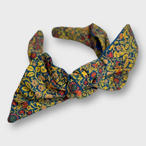 Harmony William Morris Fabric Bow Headband