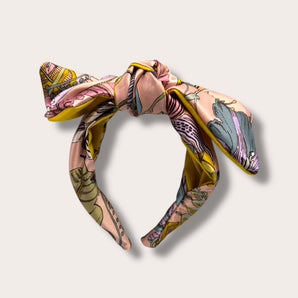Liberty Silk Bow Headband