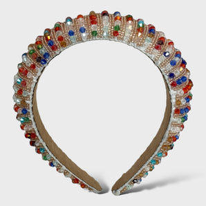 Beaded Crystal Headband