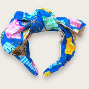 Holidays Fabric Bow Hairband