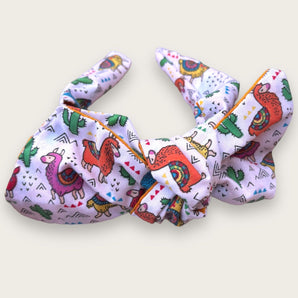 Lama Fabric Bow Hairband