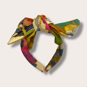 Liberty Cotton Bow Headband