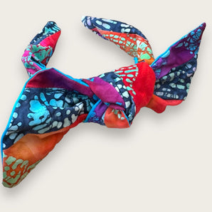 Patwork Batik Fabric Bow Hairband