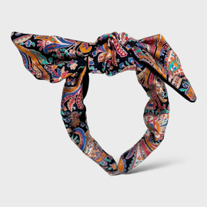 Zola Liberty Silk Bow Heaband