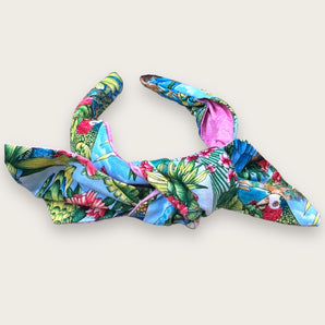 Parrot Fabric Bow Hairband