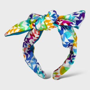 India Fabric Bow Headband