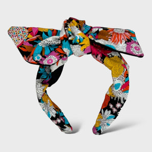 Sunny Fabric Bow Headband