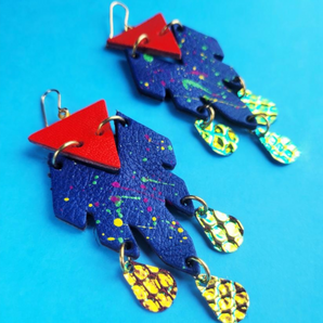 Raincloud Earrings by 'Tula and the whale'