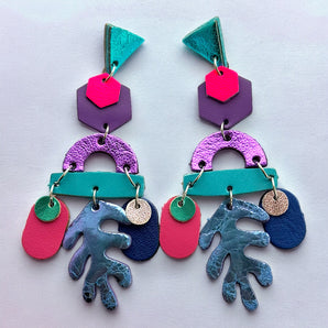 Atlantis Earrings by 'Tula and the whale'