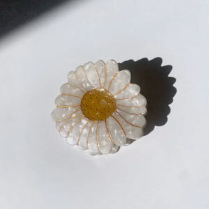 Handmade Daisy Hair Claw