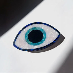 Handmade all seeing eye Hair Claw