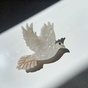 Handmade Dove Hair Claw