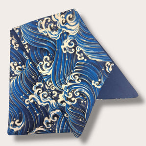 Japanese Wave Fabric Hair Wrap