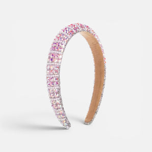 Pink Diamanté Crystal Headband
