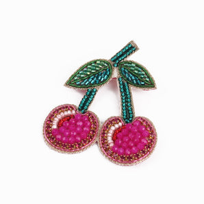 CHERRY BROOCH